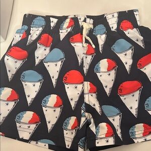 Blue Rooster Collection Kids Swim Trunks - Red, Blue, White